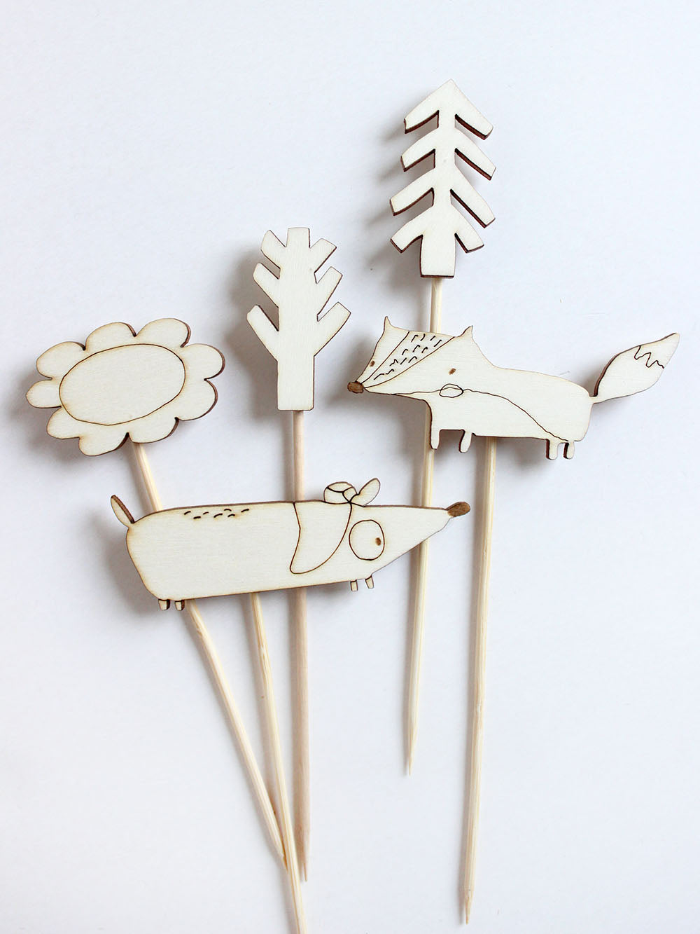 Caketopper Dackel und Fuchs