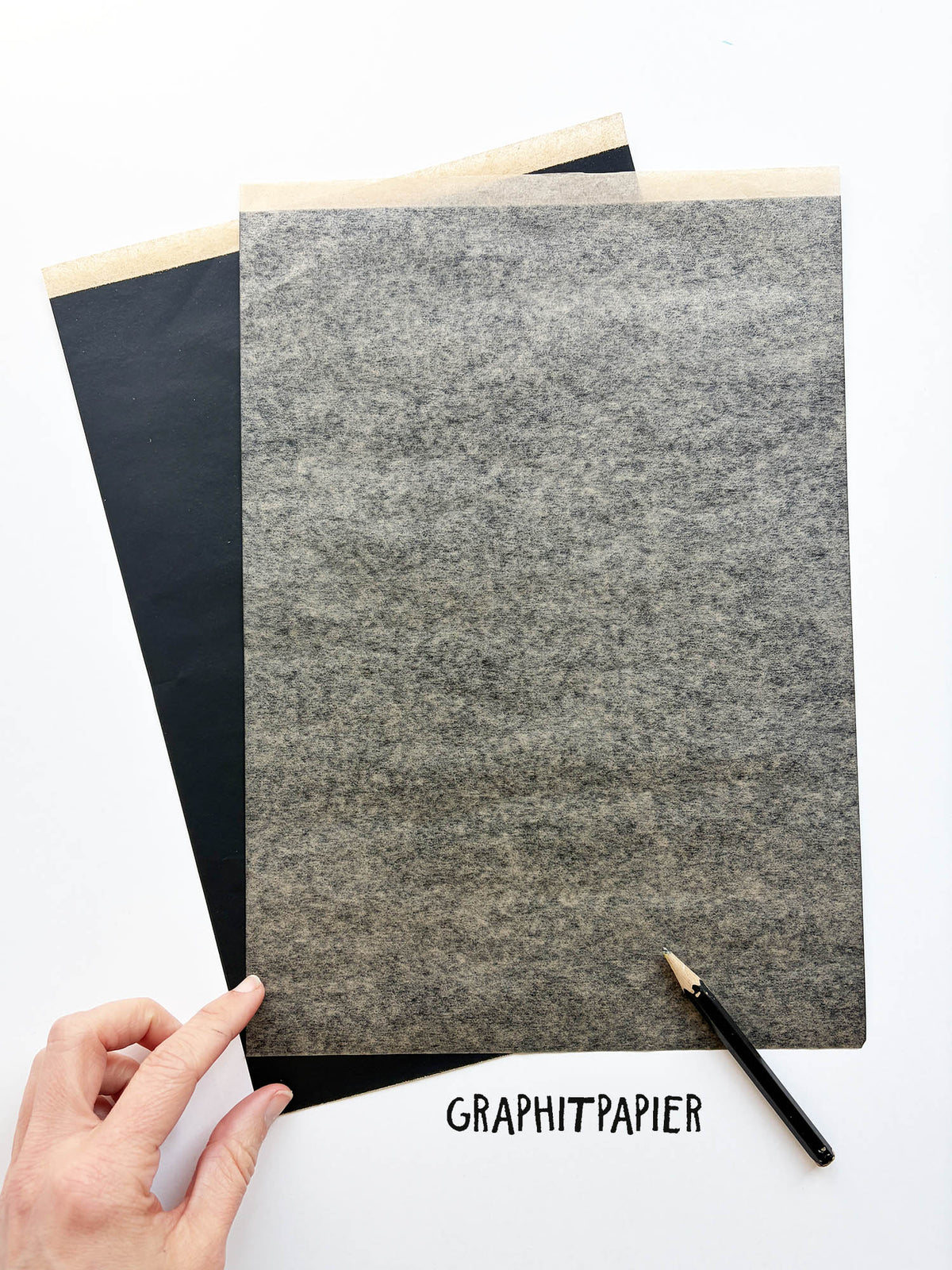 Graphitpapier - zum Übertragen