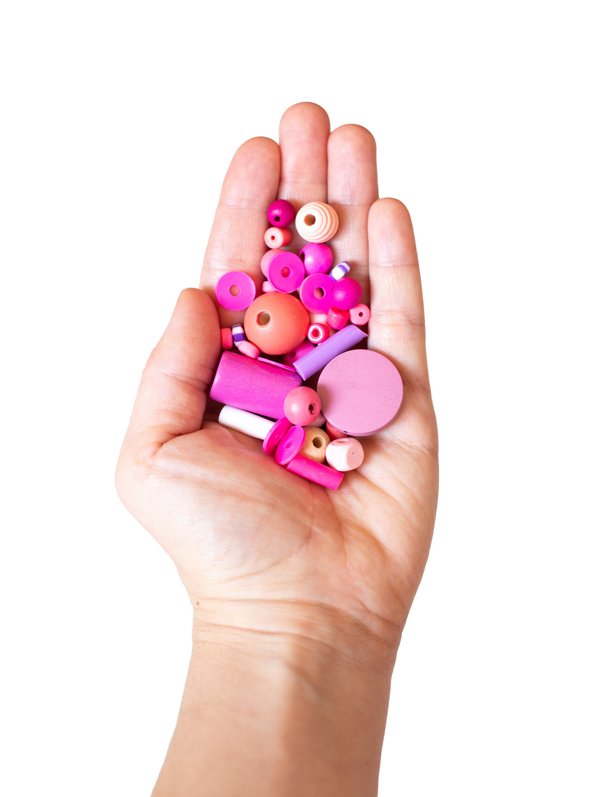 Hand mit Perlenset "Hubba Bubba" von Halfbird