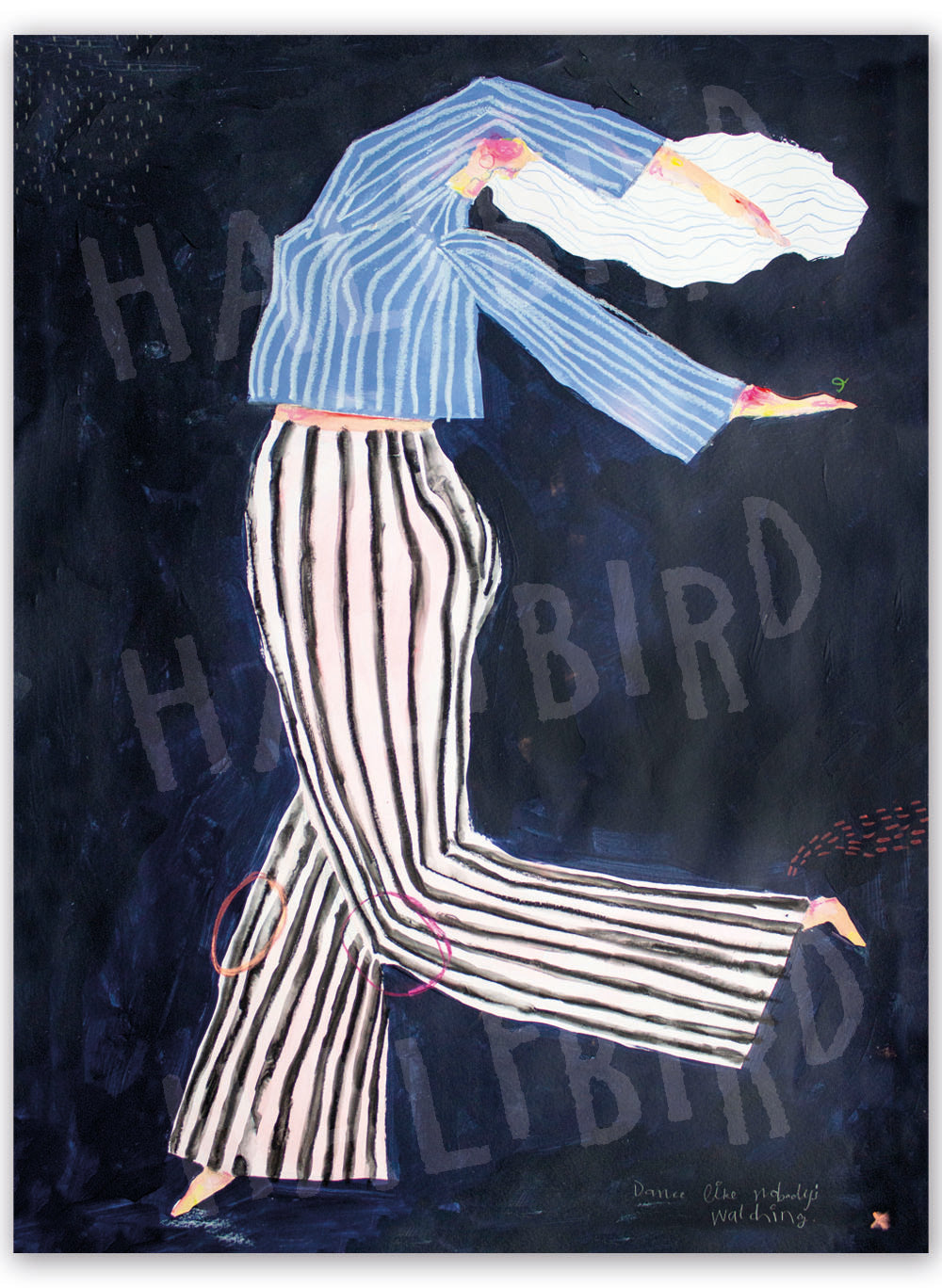 Artprint "Dance like nobodys watching" 40x30cm