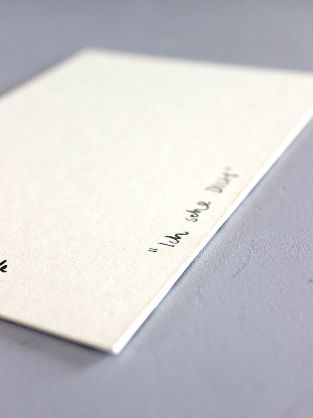 Postkarte "Ich sehe dich" - Art Edition