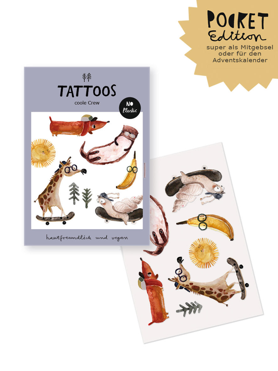 Pocket Edition Tattoos Coole Crew von Halfbird