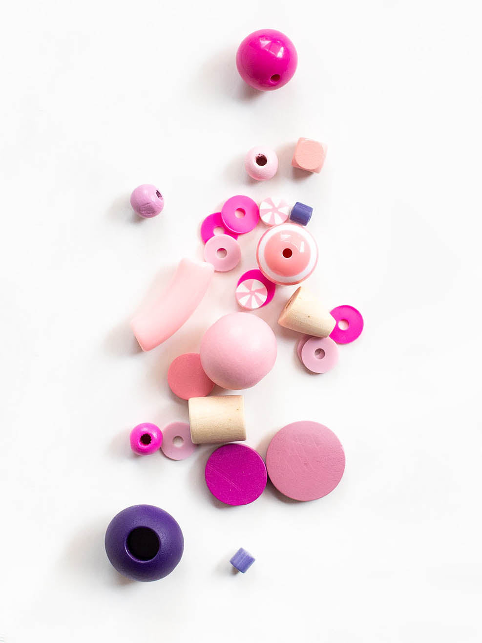 Perlen Set "Schweinchen in pink"