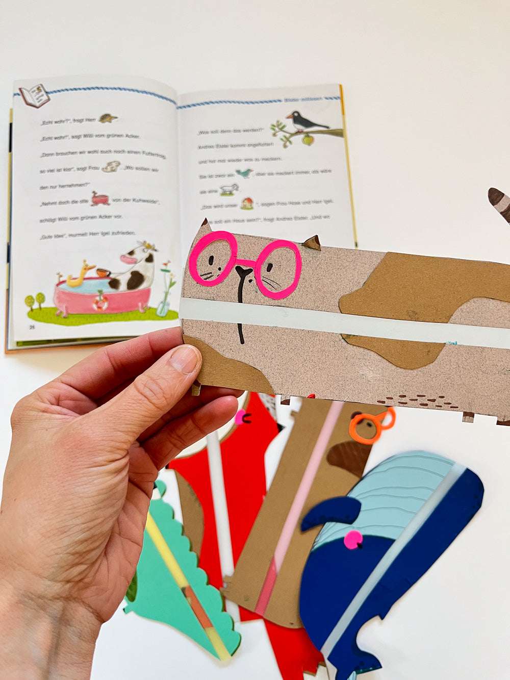 Bastelanleitung "Lesehilfen” - digitale Datei