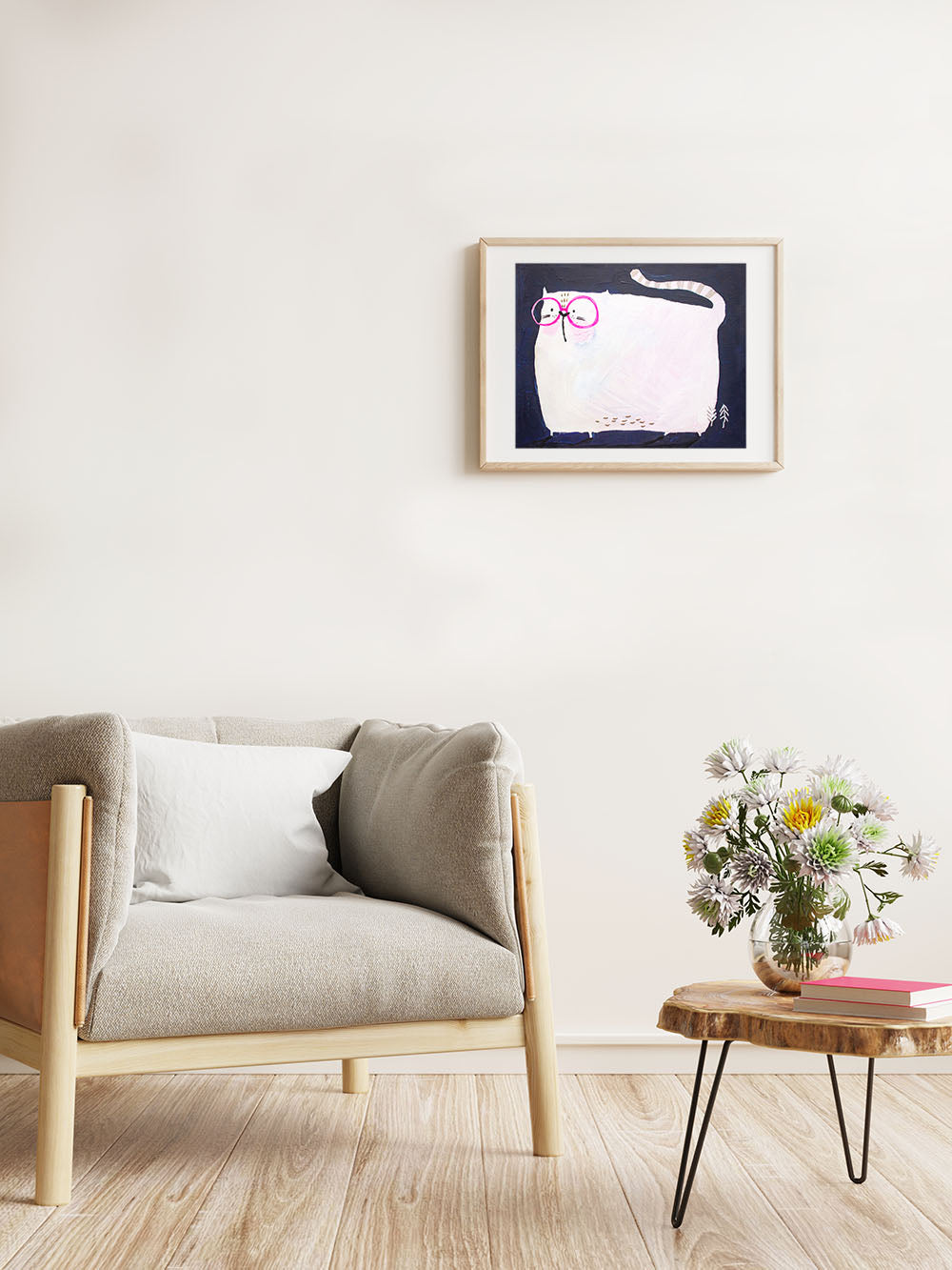 Artprint "Cat" 30x24cm (2. Wahl)
