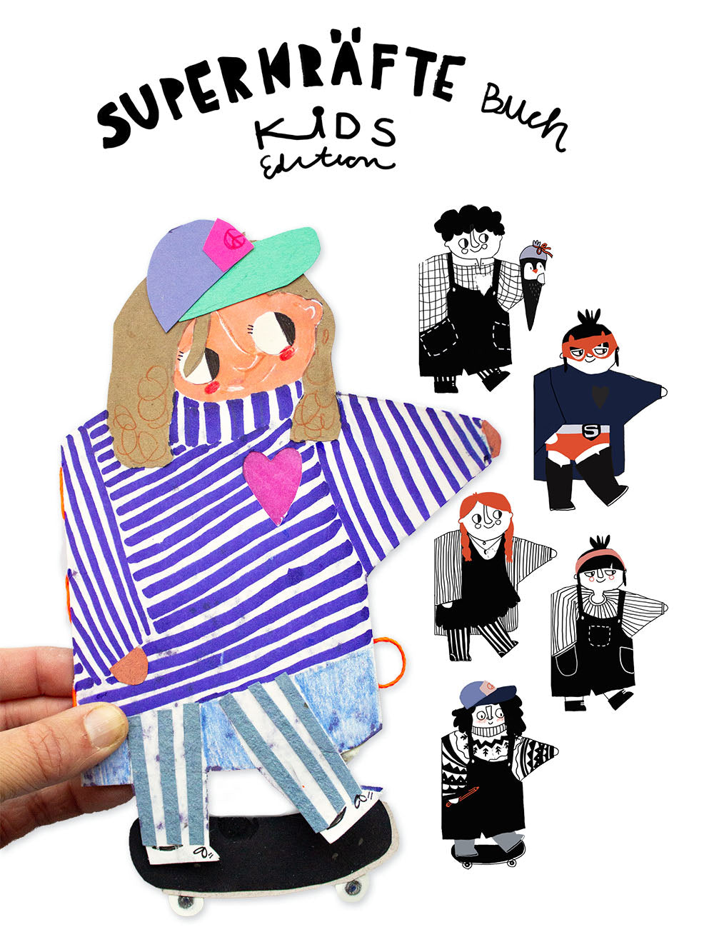 Bastelanleitung "Superkräfte Buch” Kids Edition