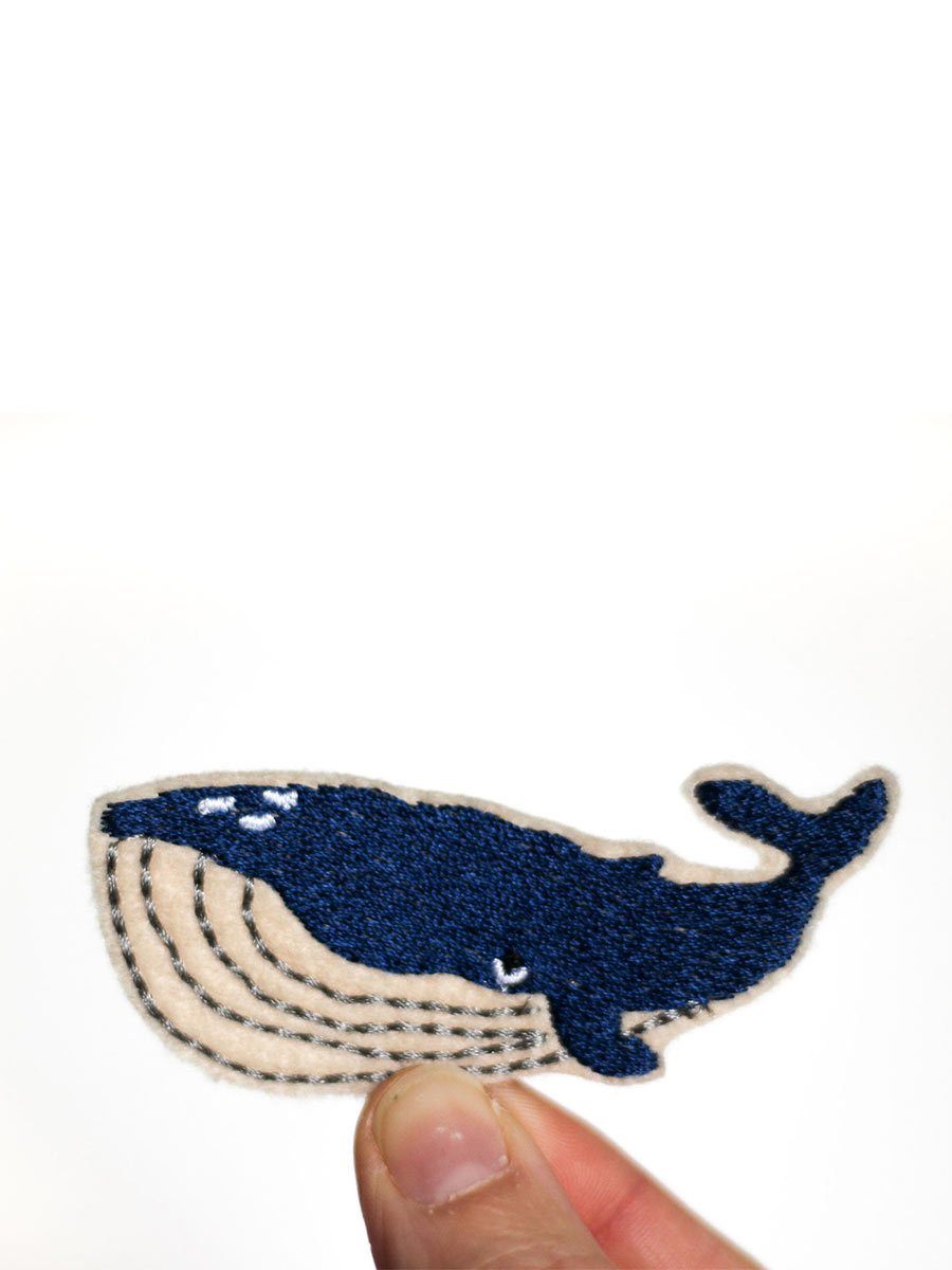 Aufnäher "Wal" | Bügelflicken