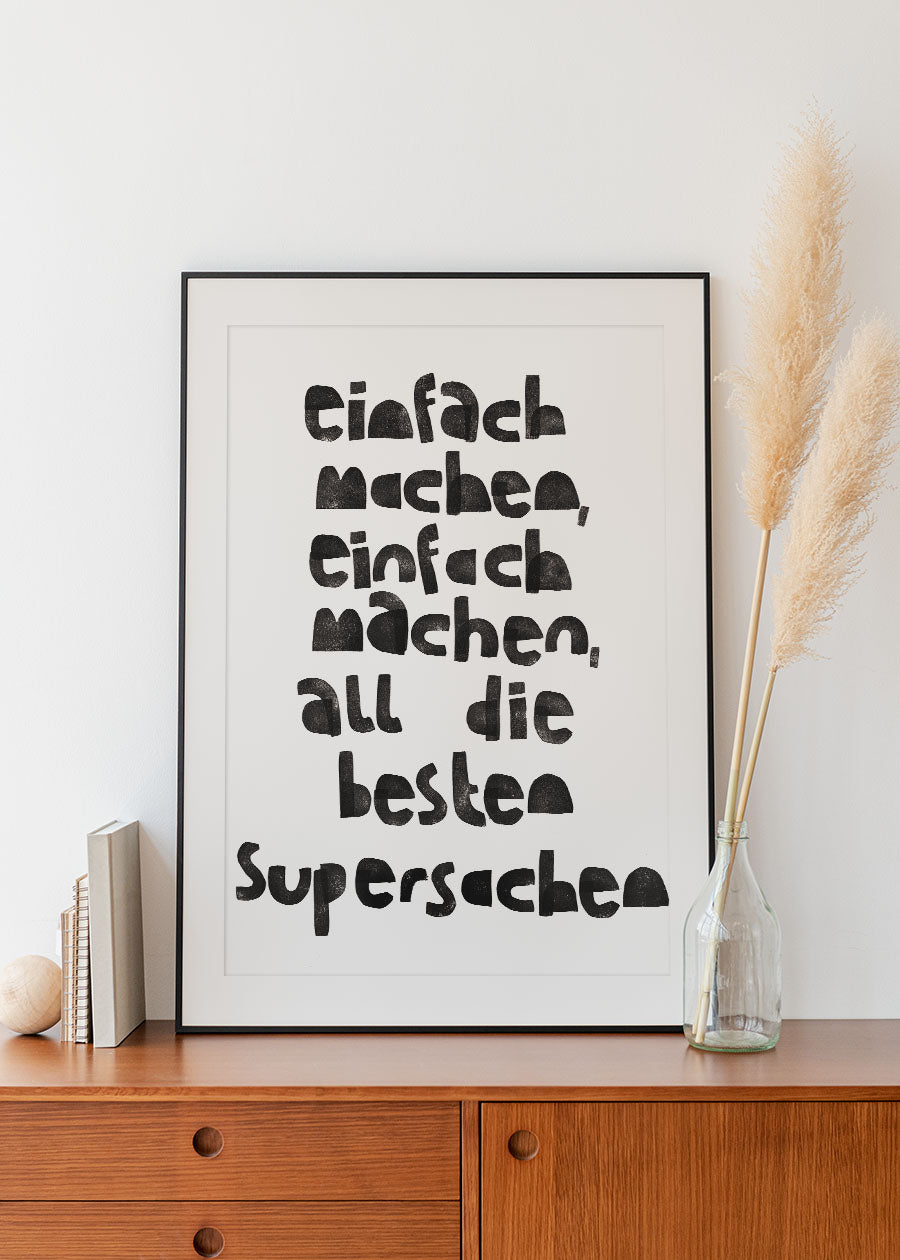 typoforsmiles Druck | einfach machen