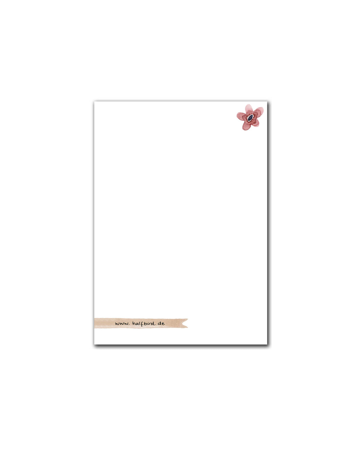 Rückseite Recyclingpostkarte