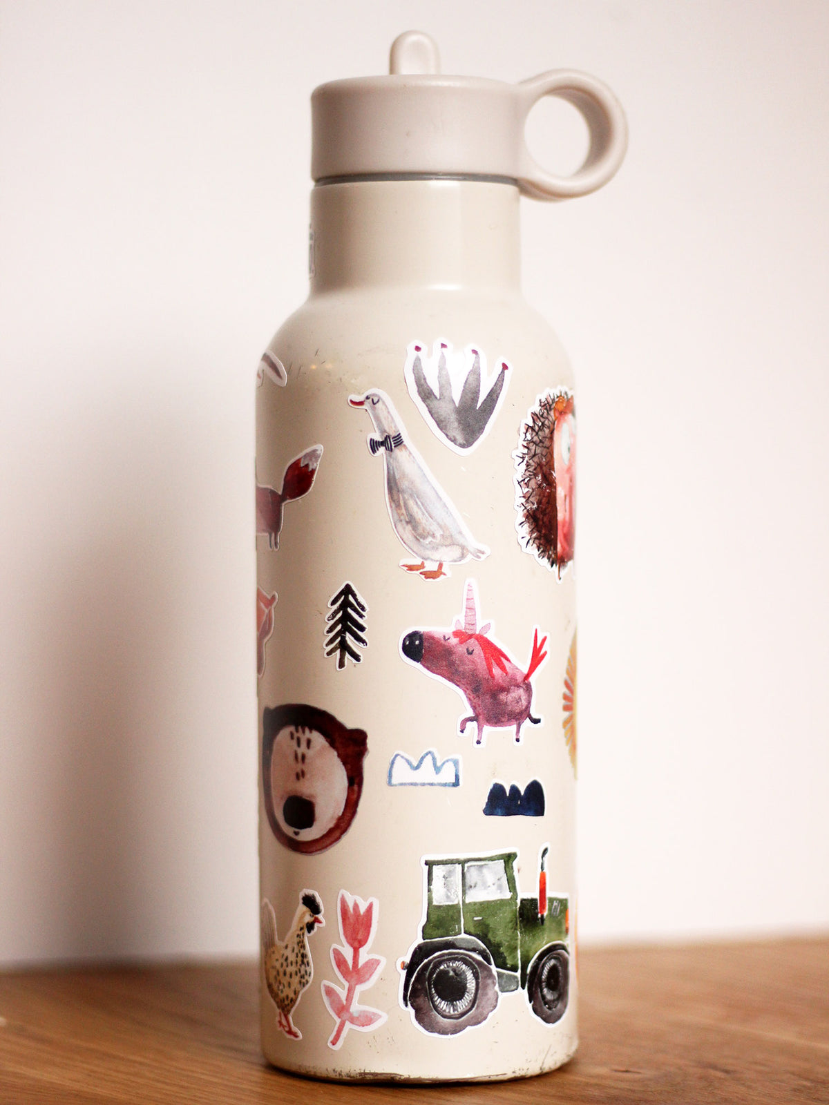 spülmaschinenfeste Sticker "Bauernhof"