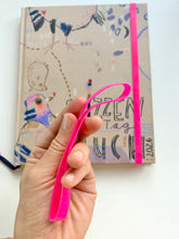 1Stk. Gummiband Neon Pink