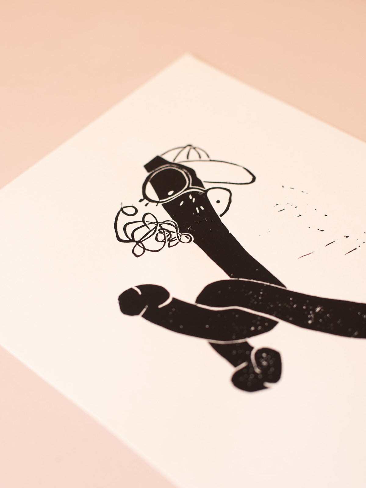 Detail Art Print Siebdruck Penis Buddies von Halfbird