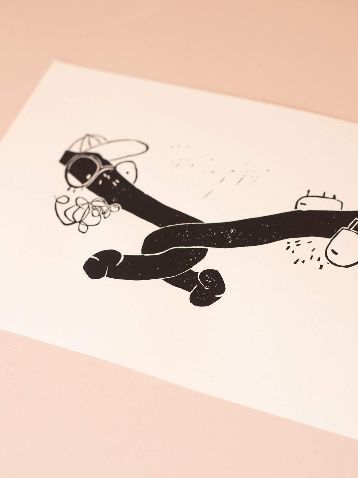 Detail Art Print Siebdruck Penis Buddies von Halfbird