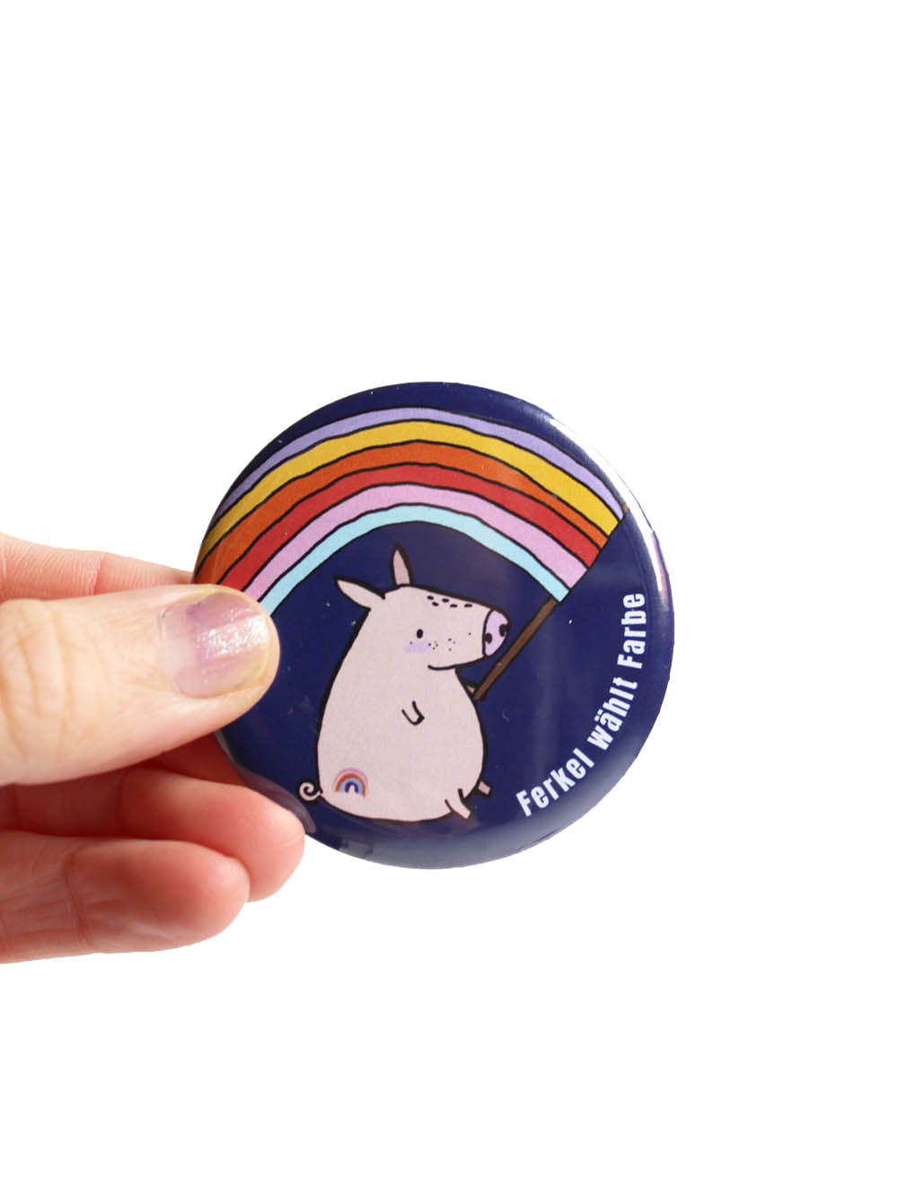 Flaschenöffner "Ferkel" | mit Kühlschrankmagnet