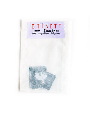 Etikett "Friedenstaube" | 3er Set gewebt