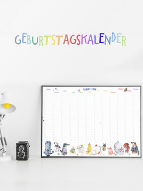 Geburtstagskalender DIN A2
