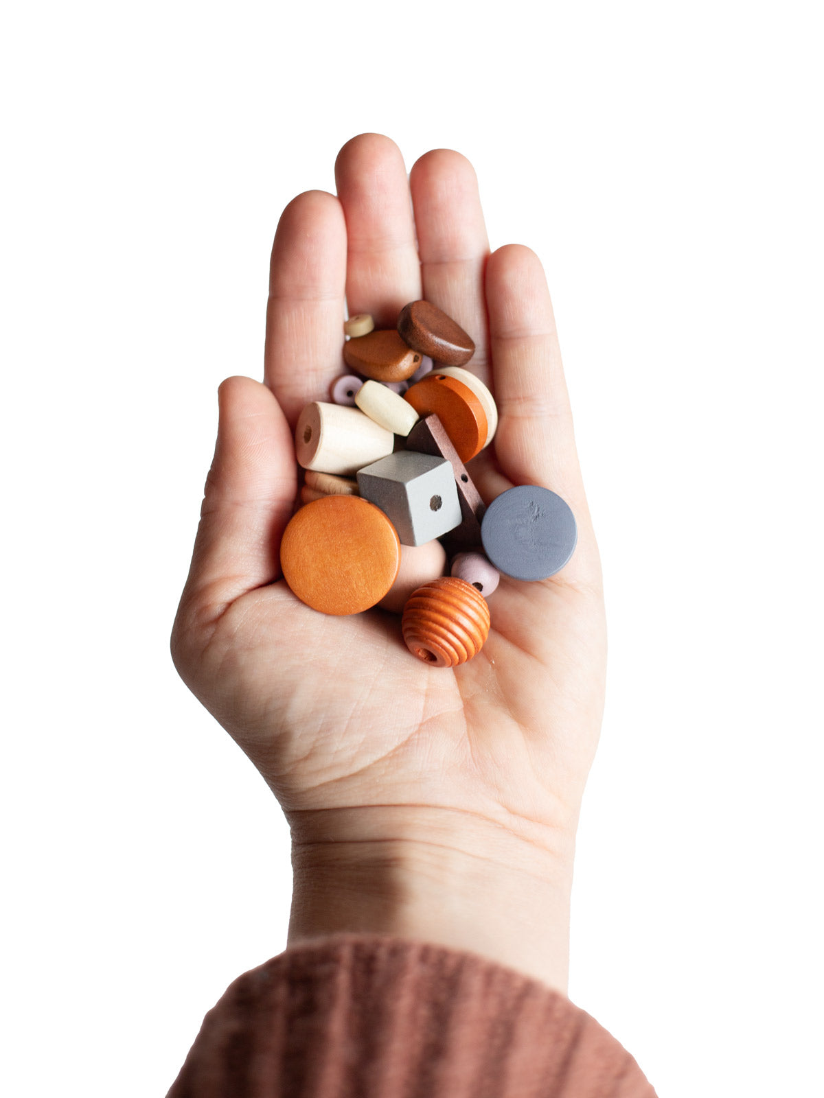 Hand mit Perlenset Lebkuchen von Halfbird 