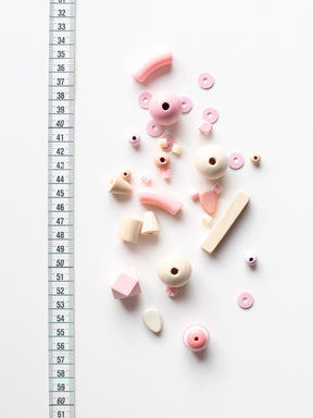 Perlenset Babypuder von Halfbird mit Maßband