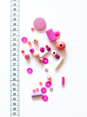 Maßband mit Perlenset "Hubba Bubba" von Halfbird 