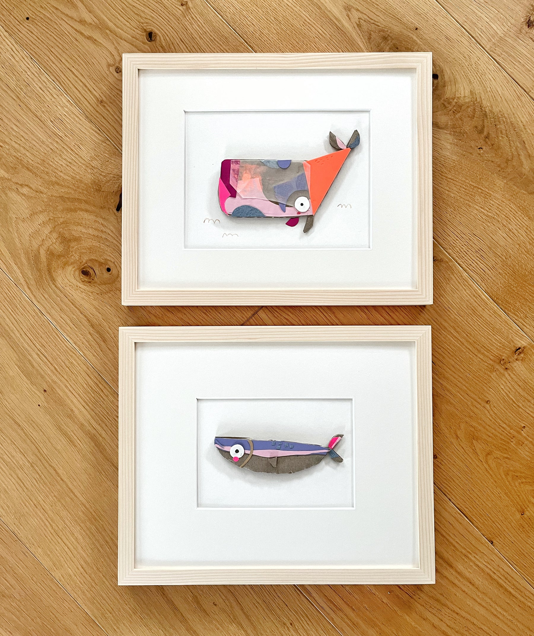 Schnipselkunst Papier | Bastelvorlage