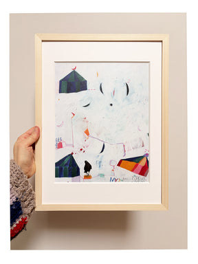 Artprint "Mach den Zirkus" 24x30