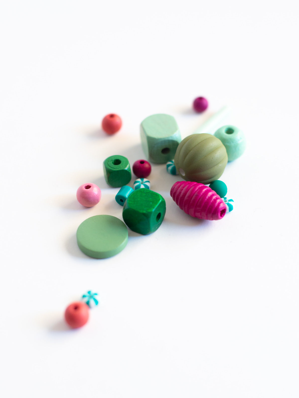 Details vom Perlenset "Watermelon" von Halfbird