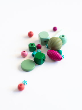 Details vom Perlenset "Watermelon" von Halfbird