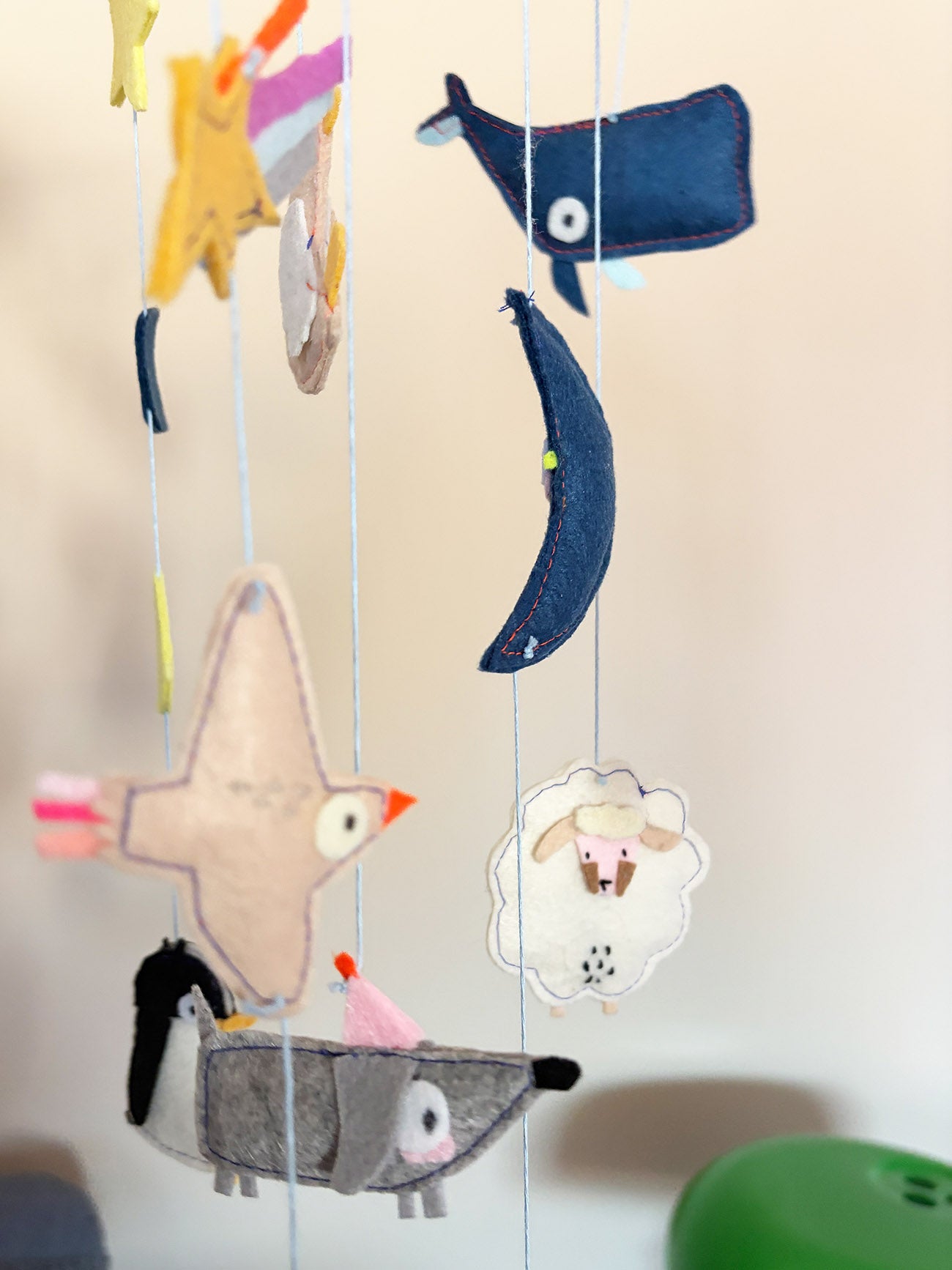 Filz Tiere "freche Freunde" | Bastelvorlage