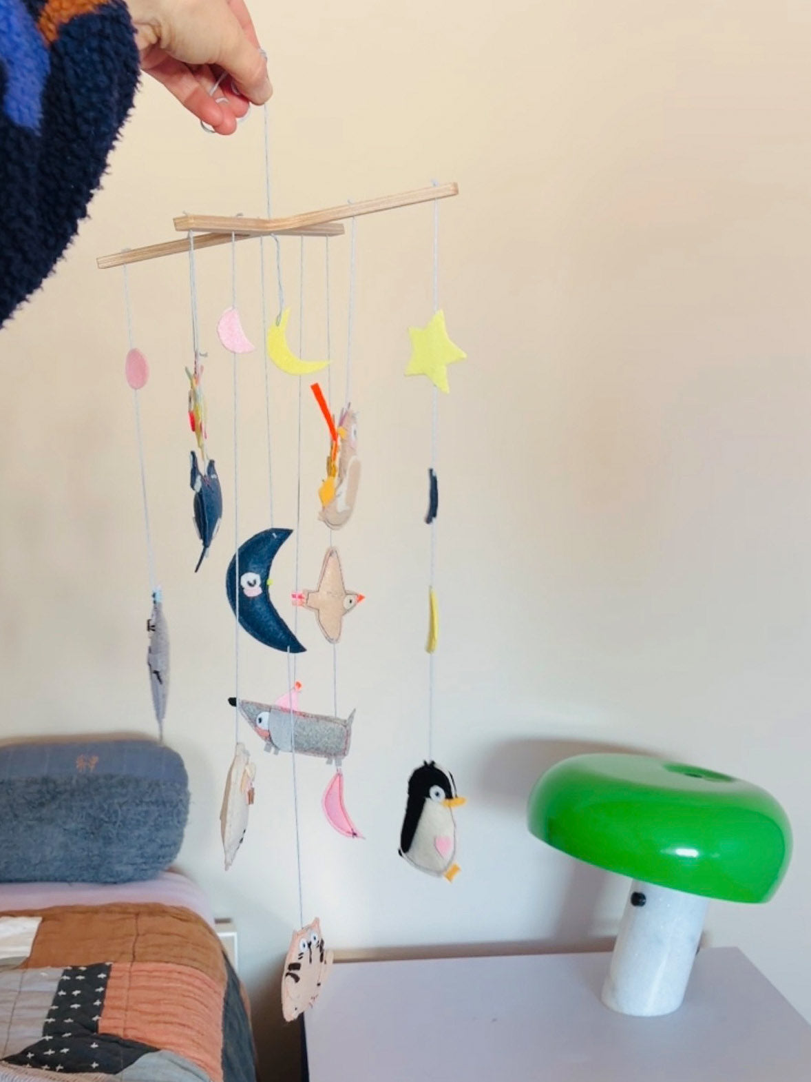 Filz Tiere "freche Freunde" | Bastelvorlage