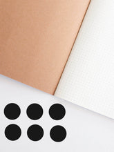 Notizbuch gepunktet bei Halfbird