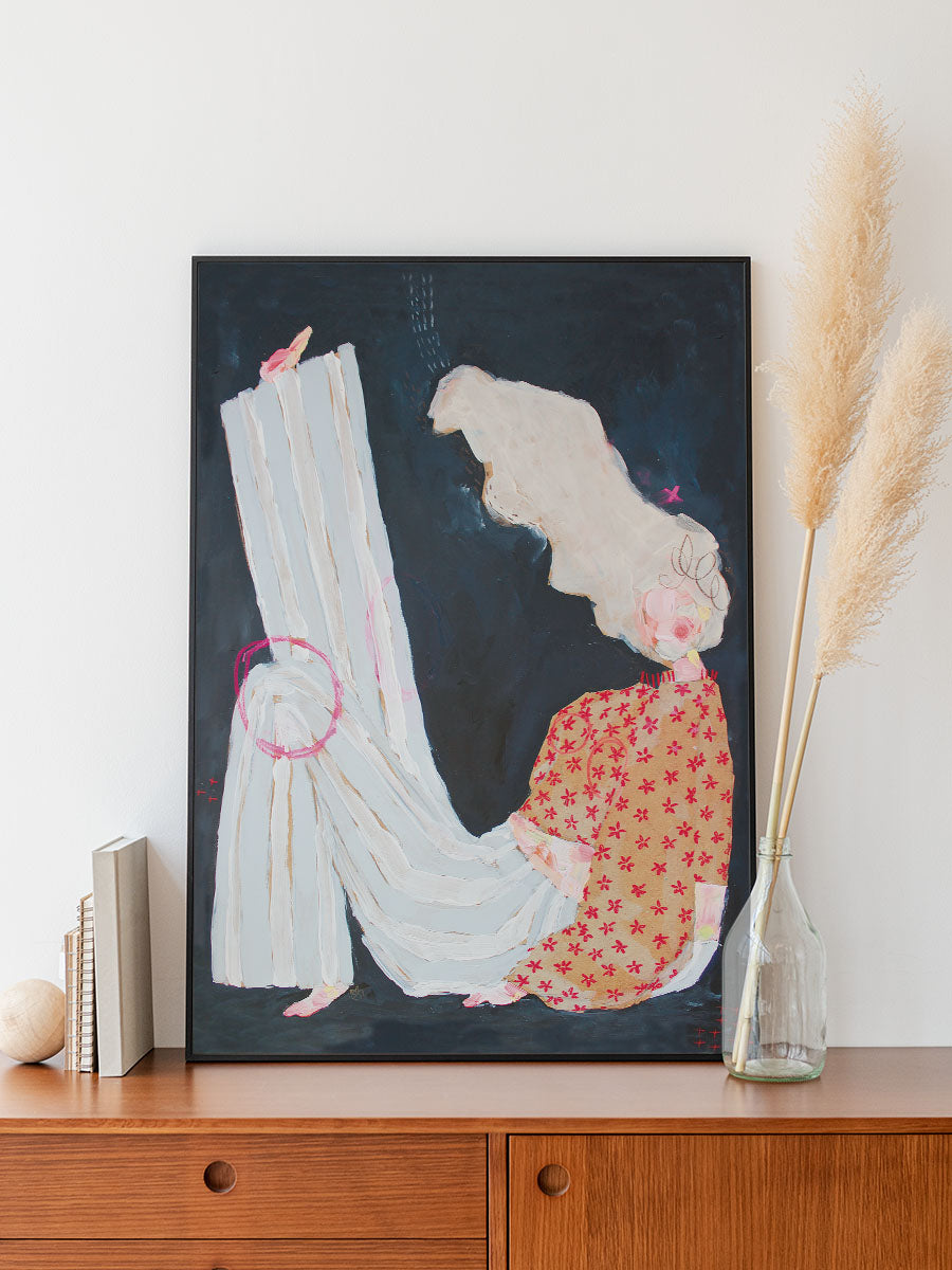 Artprint "Unkraut im Kopf" 21x30cm