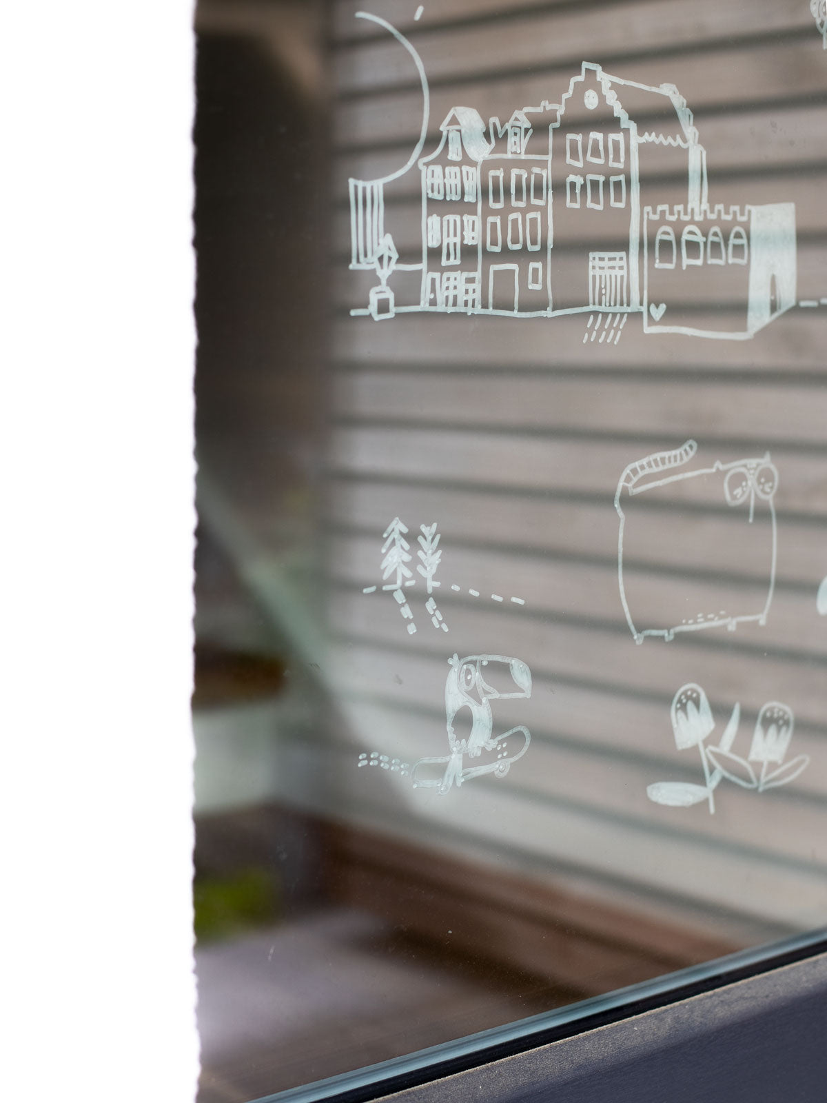 Malvorlage Summer in the city | Downloaddatei