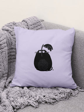 Kissen mit randlosem Bügelbild Birnatze von Halfbird