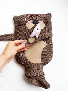 E-Book Otter Otto + Sardine | Wärmflaschenbezug