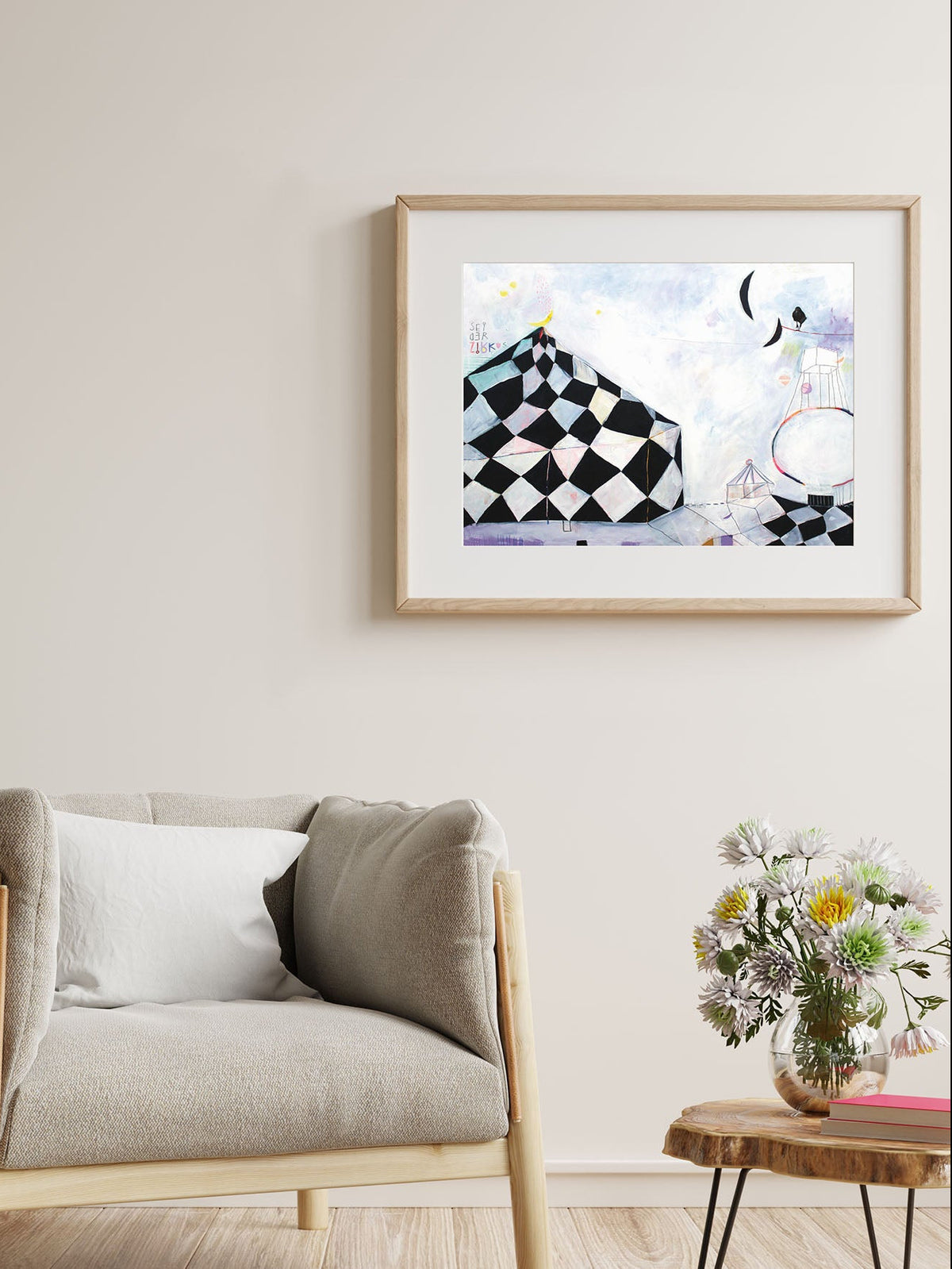 Mock Up Art Print Zirkus 02/2026 Halfbird