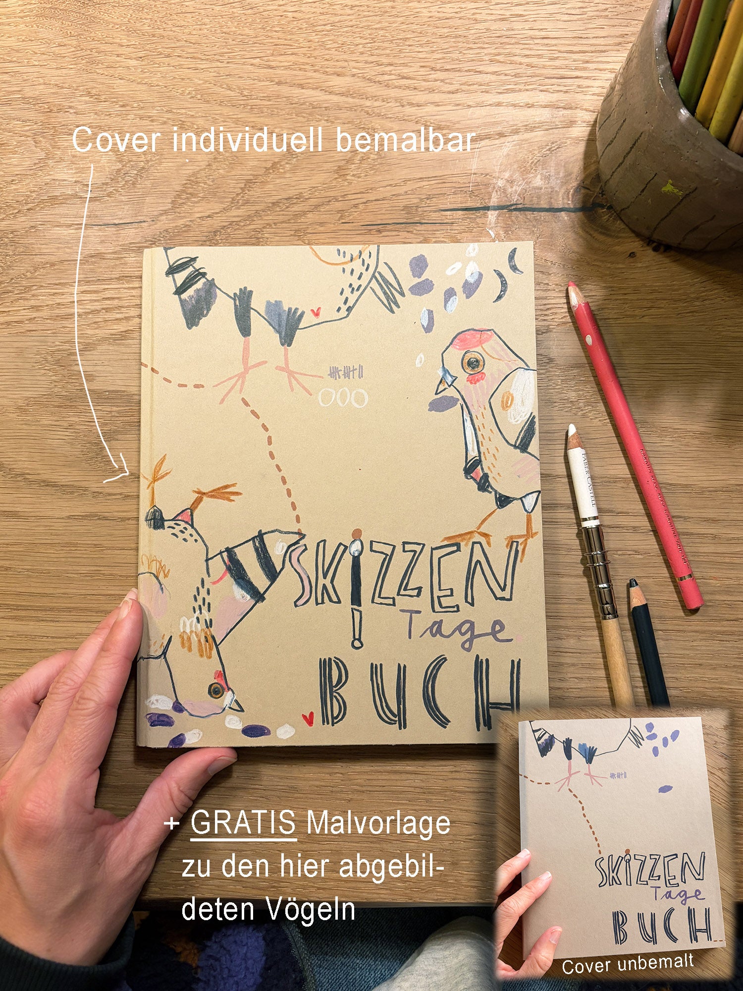 "Skizzenbuch" nach Mona | VORBESTELLUNG