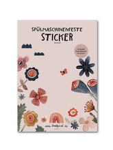 spülmaschinenfeste Aufkleber Blumen und Blüten