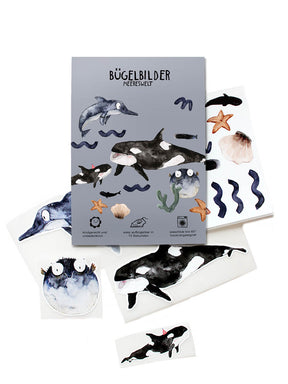 Bügelbilder SET  "Meereswelt"
