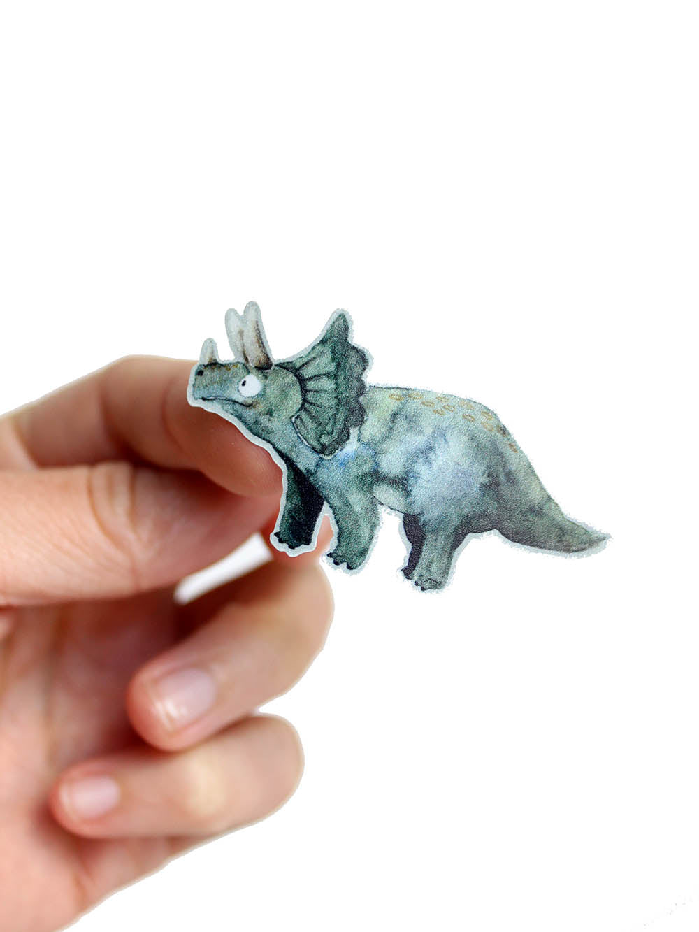 Reflektierender Sticker "Triceratops" | 3er Set