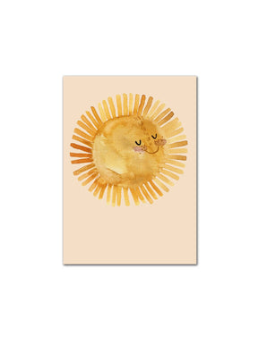 Postkarte "Sonne"